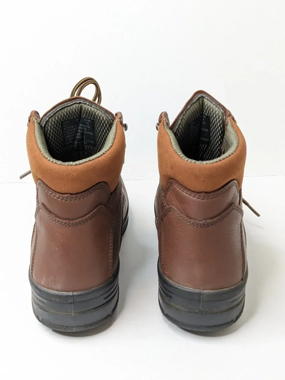 Wolverine Durashocks Direct-Attach Slip Resistant Work Boots Brown Men's 9 Wide